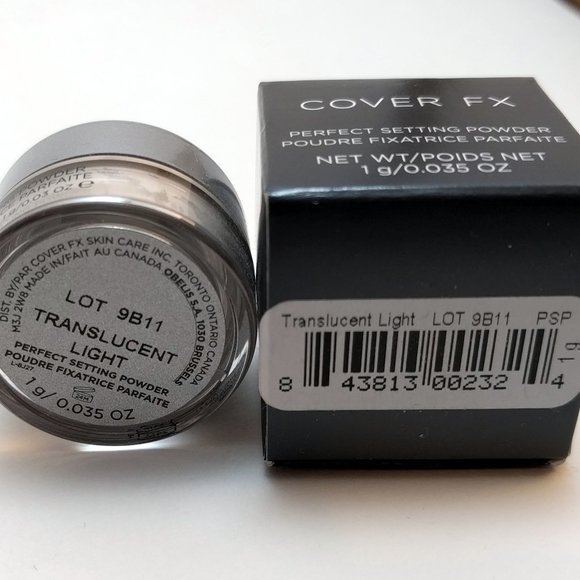 Cover FX Perfect Setting Powder High Performance Setting Spray Shimmer Veil - Picture 4 of 5